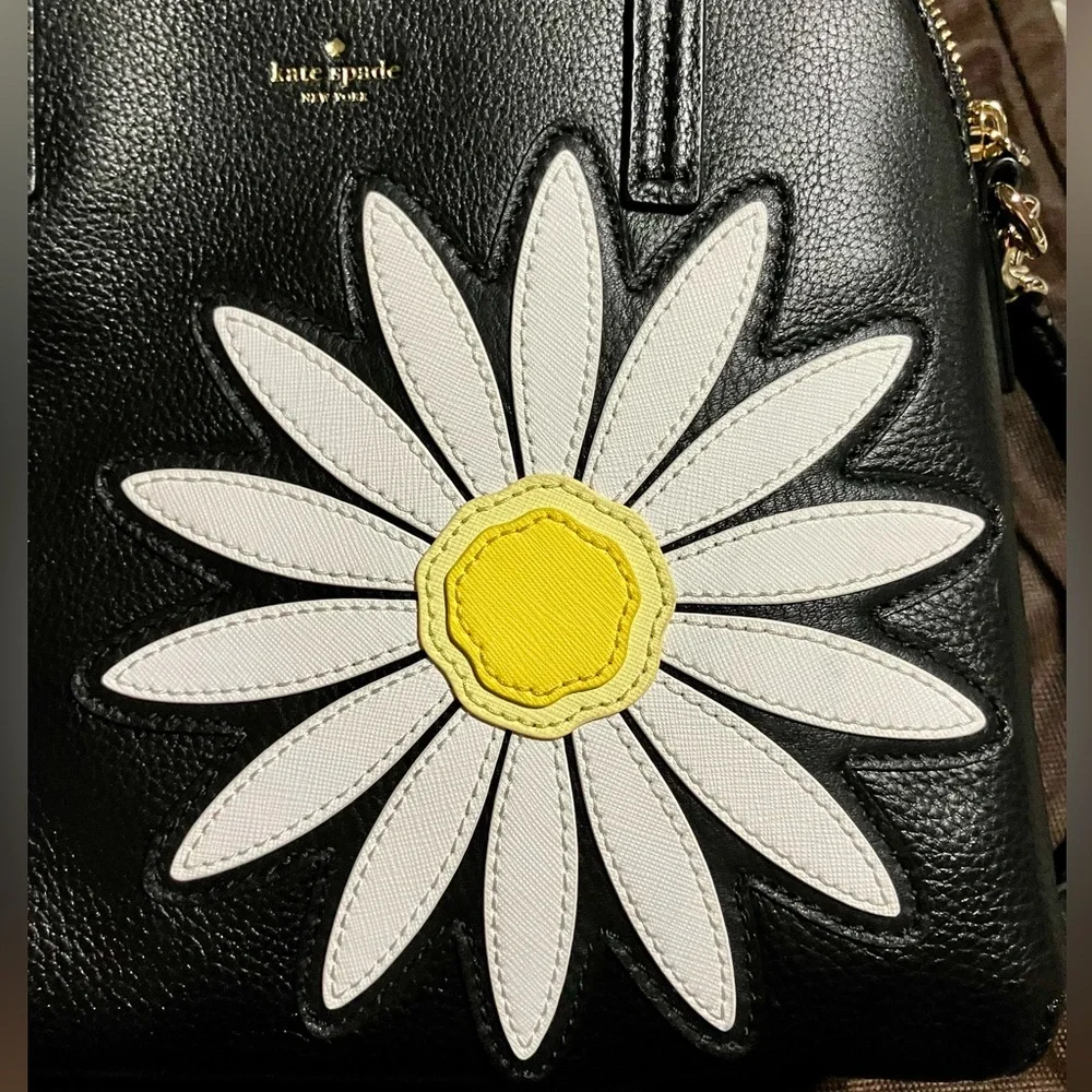 NWT Retail HTF Kate Spade Maise Down the Rabbit Hole Daisy Leather Handbag - Picture 8 of 8